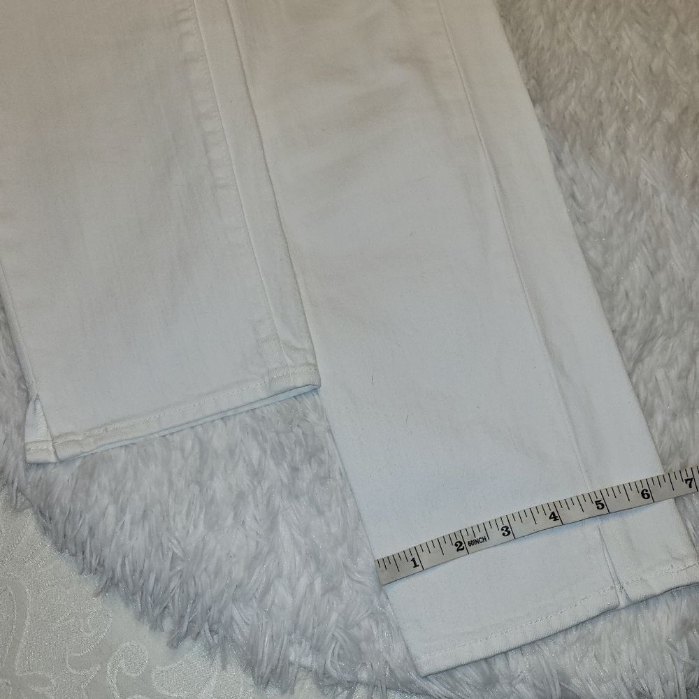PAIGE white Kylie Crop jeans - Picture 8 of 9